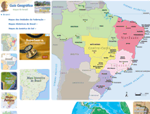 Tablet Screenshot of mapas-brasil.net