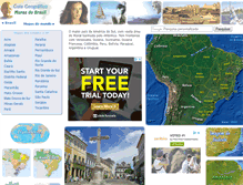 Tablet Screenshot of mapas-brasil.com